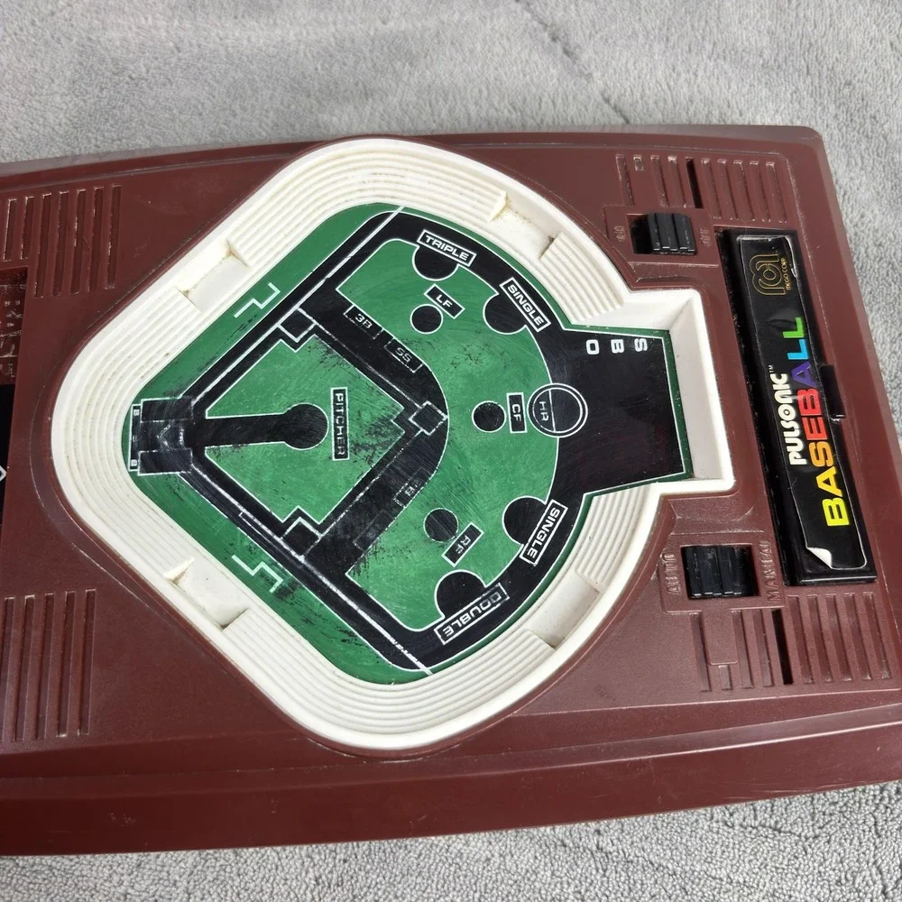 Baseball Pulsonic Electronic Handheld Game Japan 80s tested and working